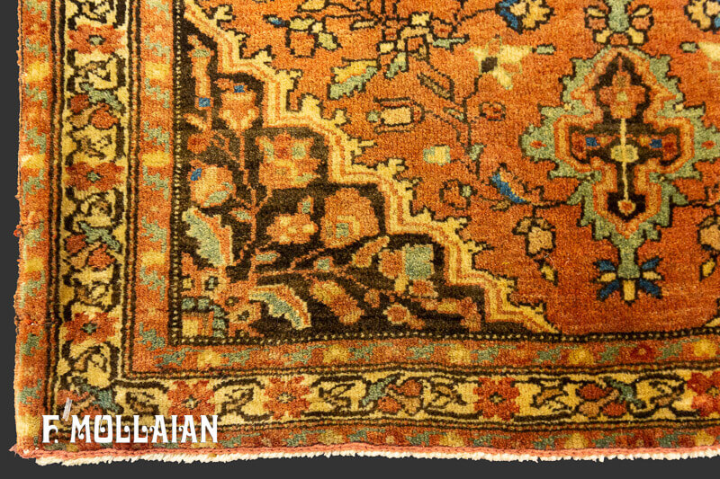 Antique Persian Saruk Farahan Rug n°:81392277